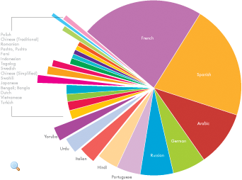 Pie language. English in the World диаграммы. Chart of the English language. English around the World pie Chart. Programming languages pie Chart.